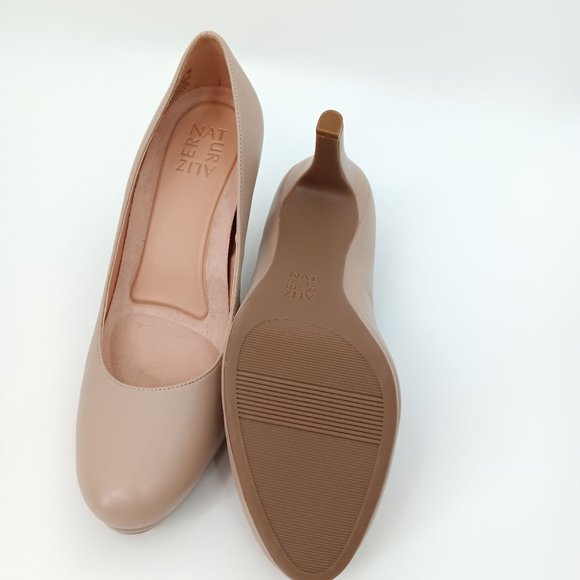 NATURALIZER MICHELLE WOMENS IVORY HEELS SIZE 8M - Picture 14 of 14